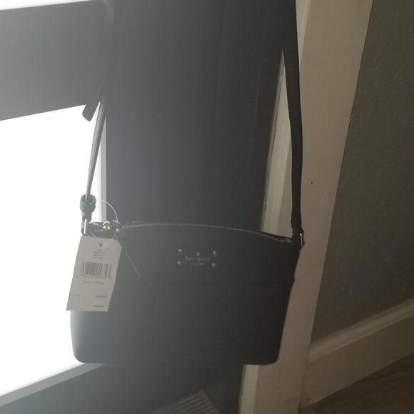 Kate Spade Black Leather Cross Body Bag - Picture 8 of 8